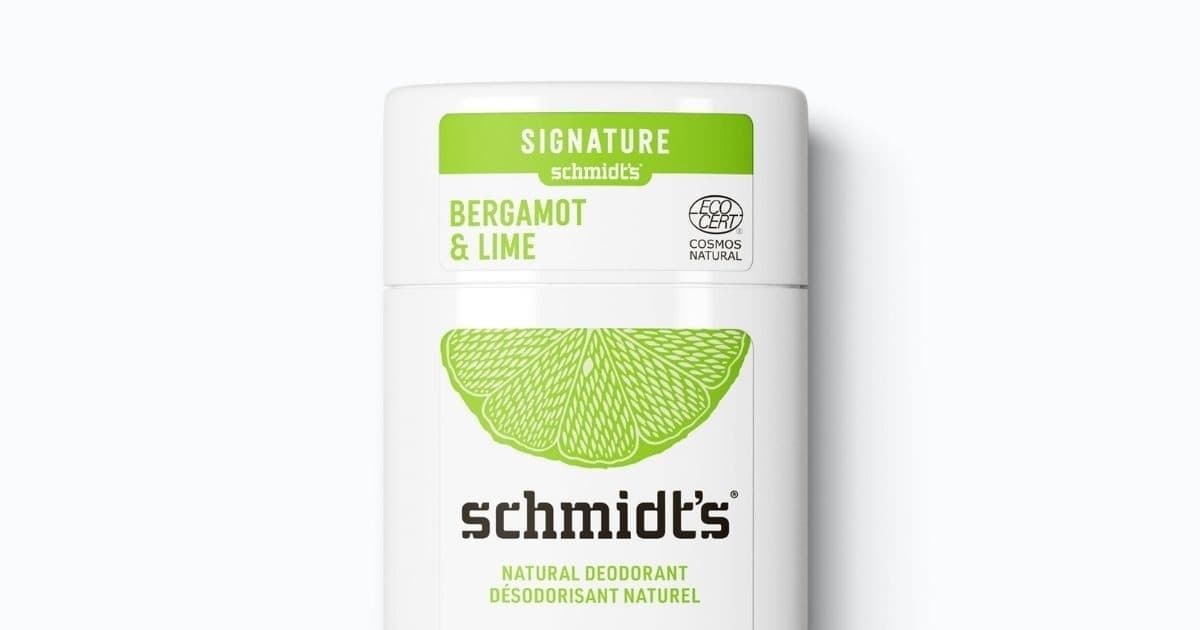 Bergamot & Lime Natural Deodorant Stick